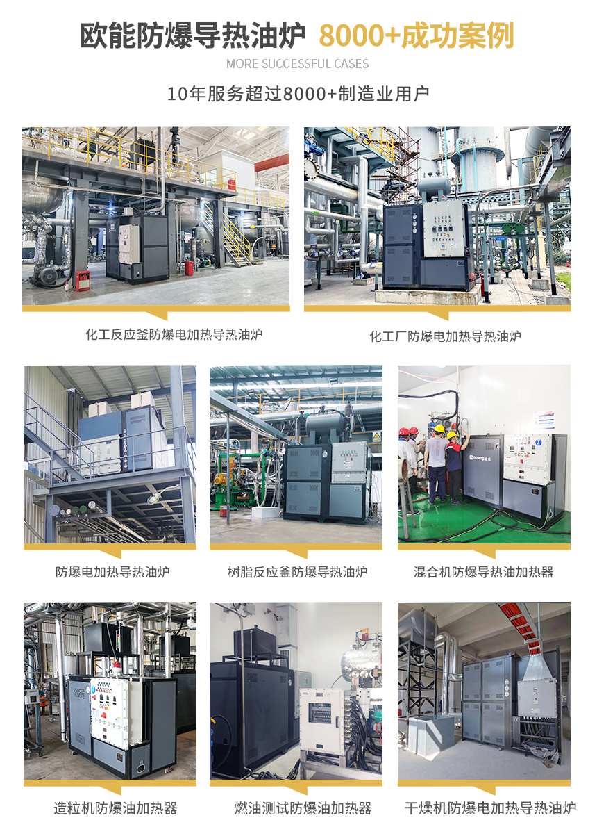 防爆電加熱油爐案例